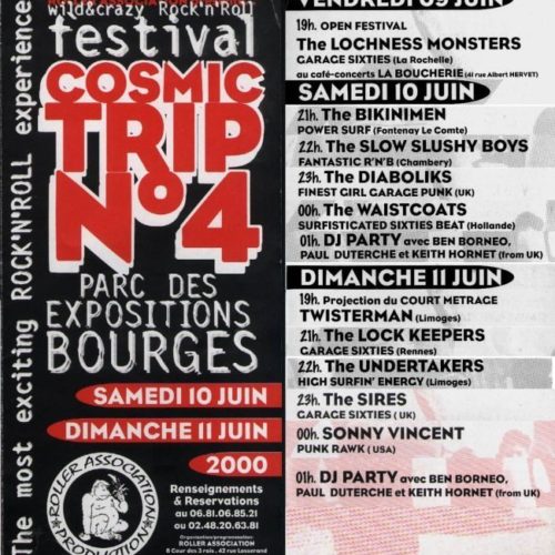 Affiche cosmic 2000